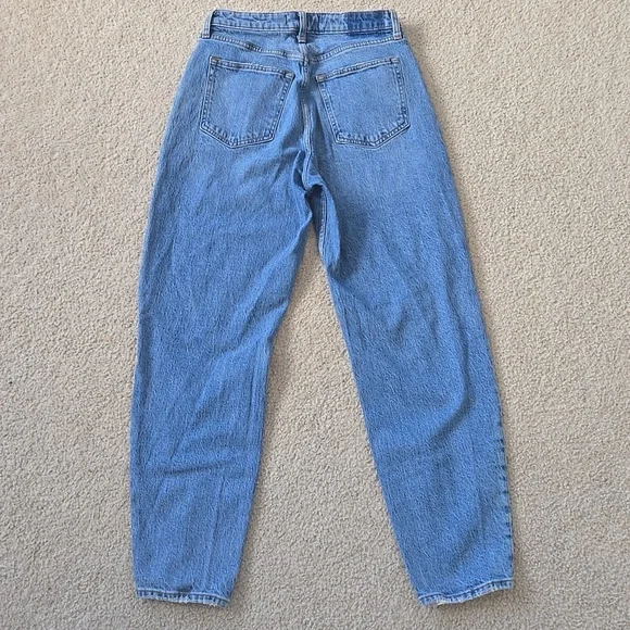 Abercrombie & Fitch The 80's Mom High Rise Distressed Jeans 28 Long - Picture 11 of 12